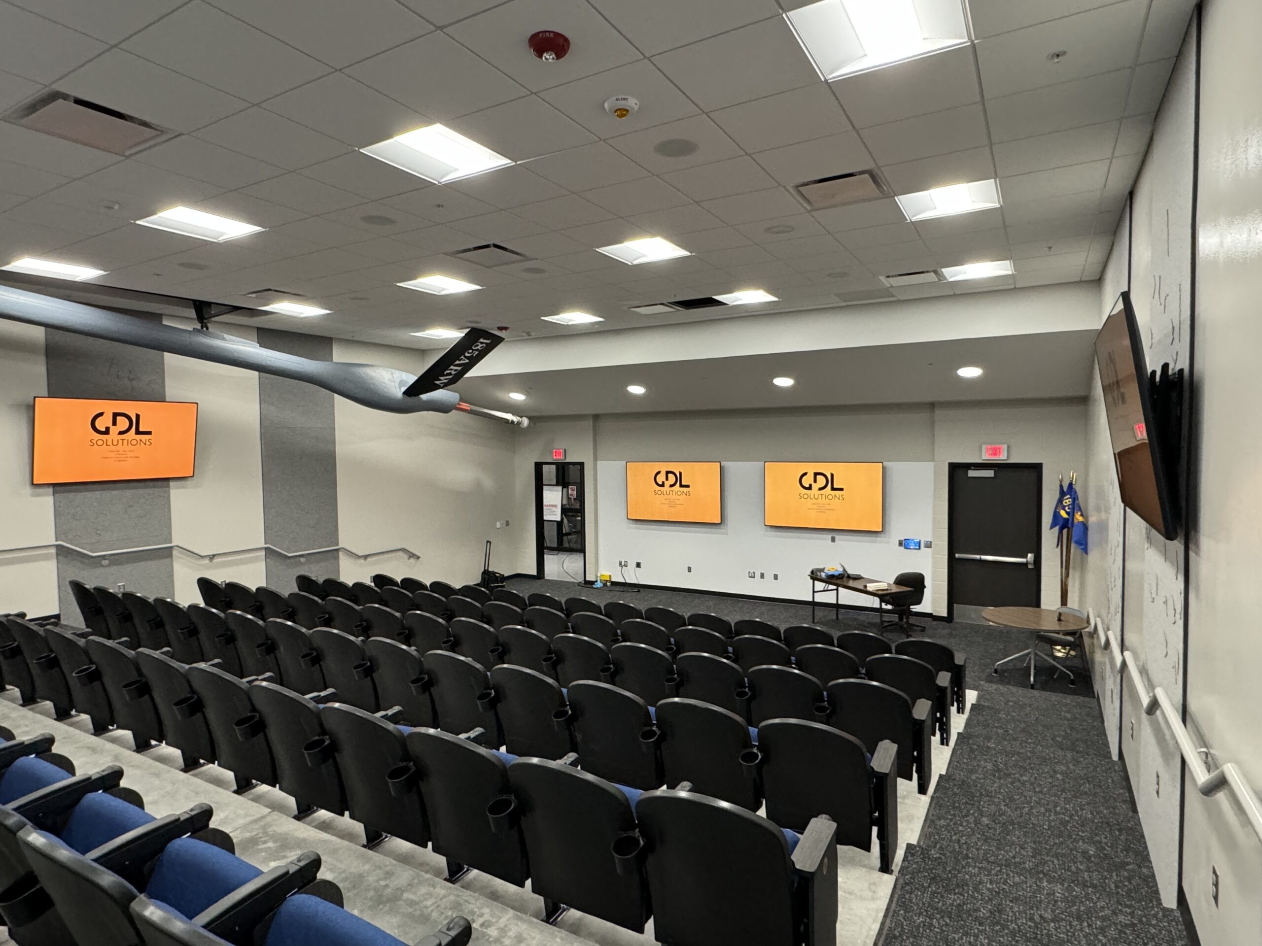 GDLPRO professional audiovisual installation